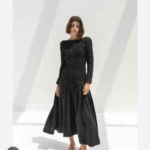 Mara Hoffman Black merba dress